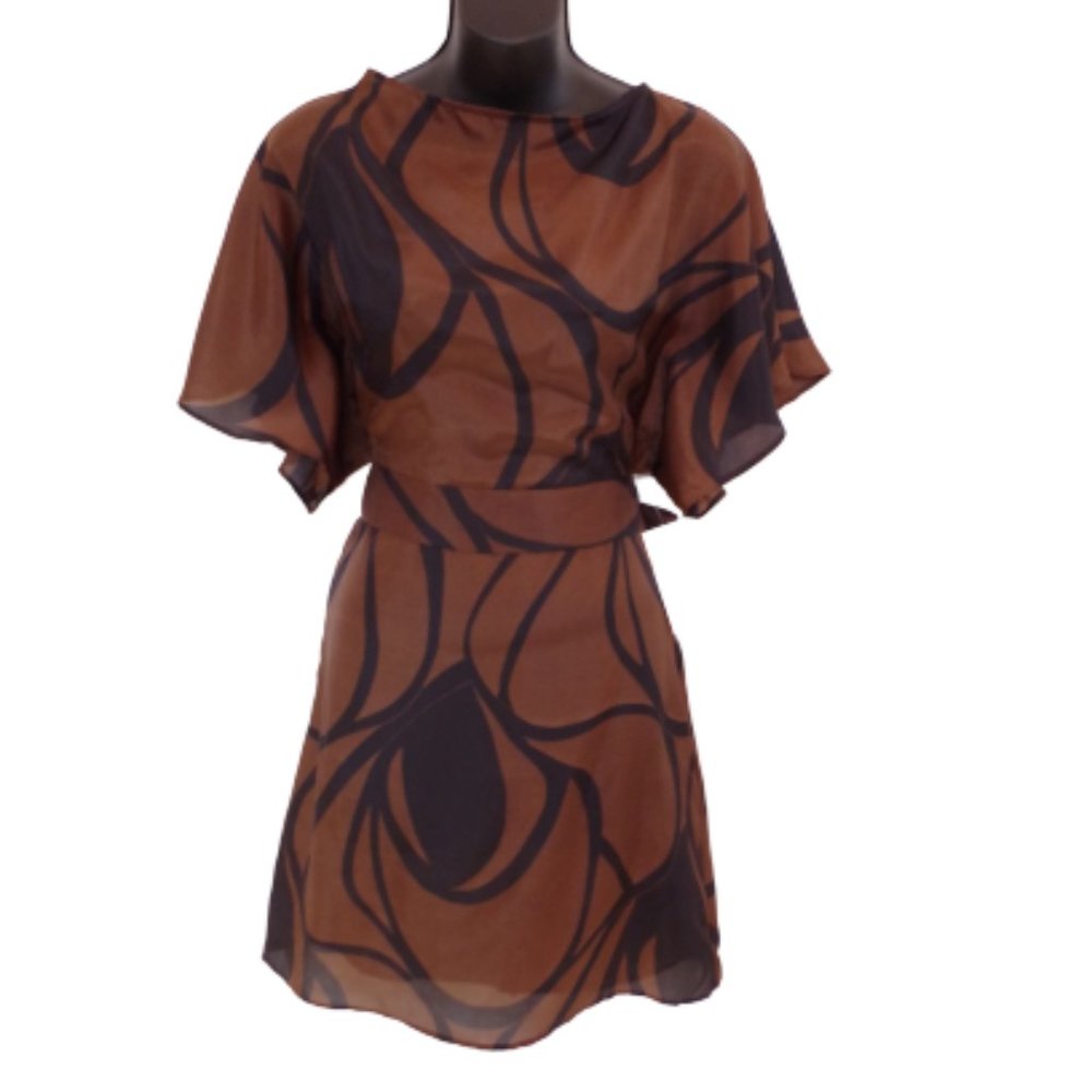 New Zara Basic Silk Dress NWT- Sz S (XS)